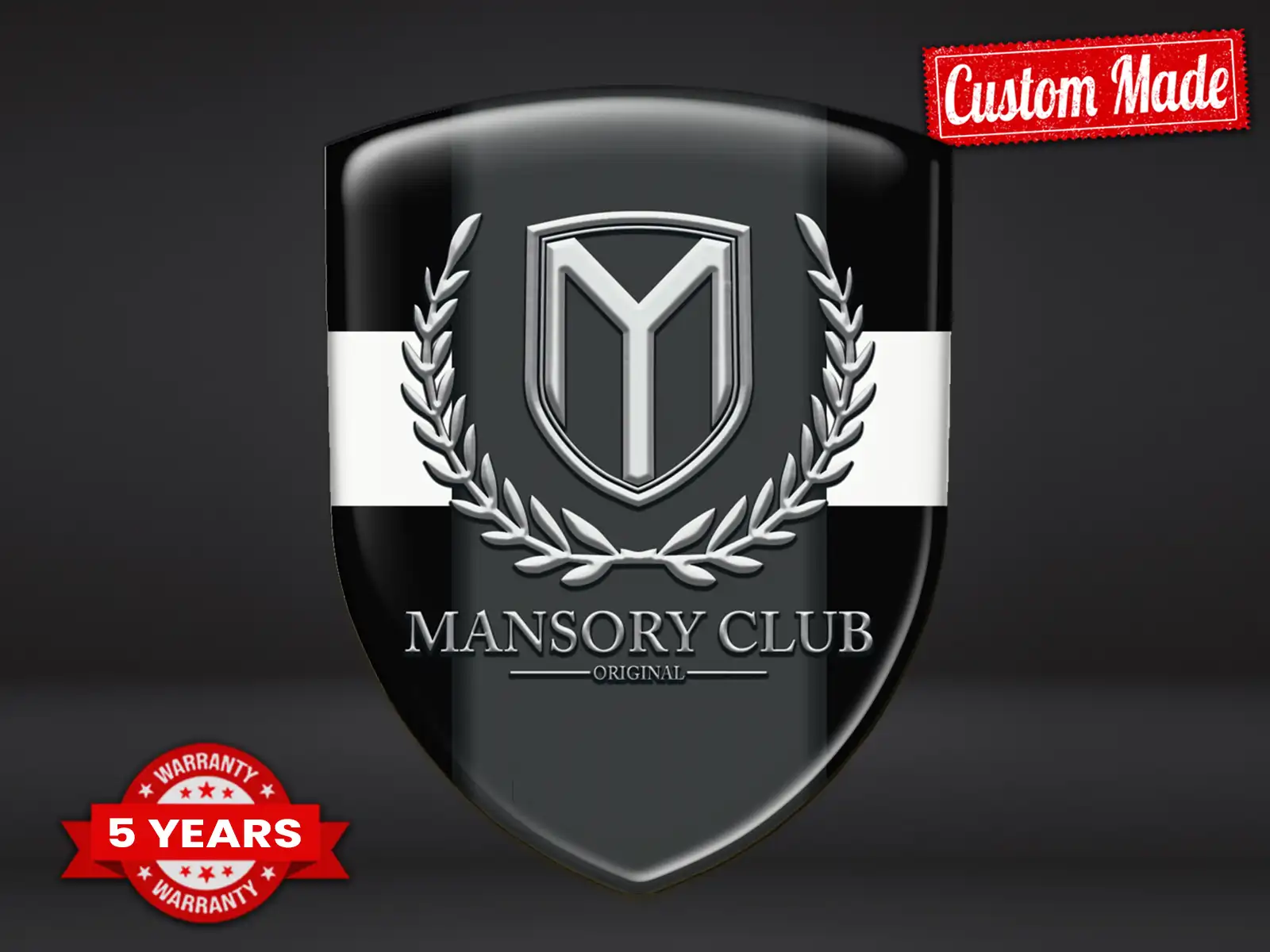 Mansory Fensteraufkleber Luxus Exklusiv Auto Anpassbar